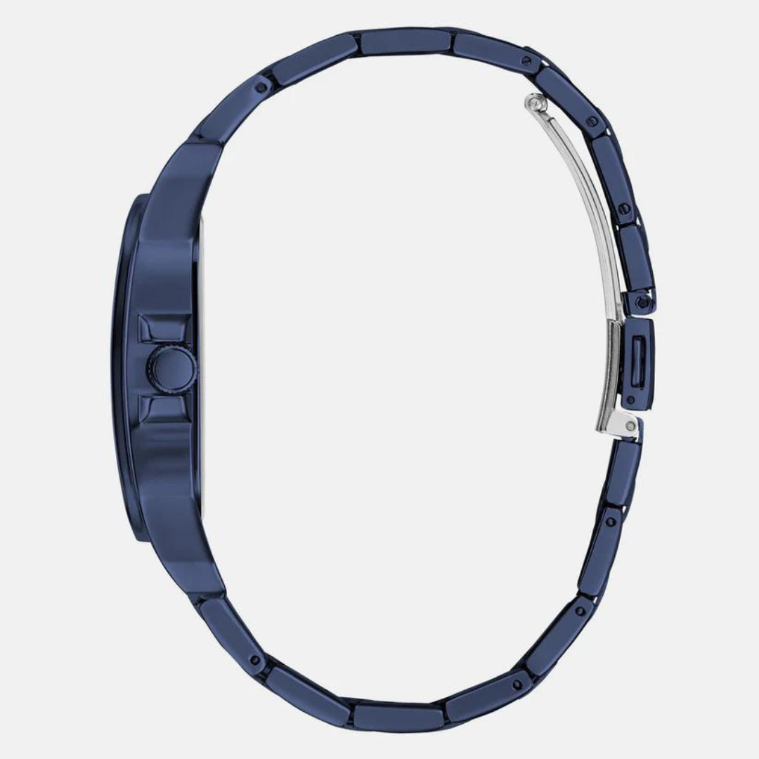 Guess Male Blue Chronograph Stainless Steel Watch GW0631G3 - KRISHNA WATCH COMPANY