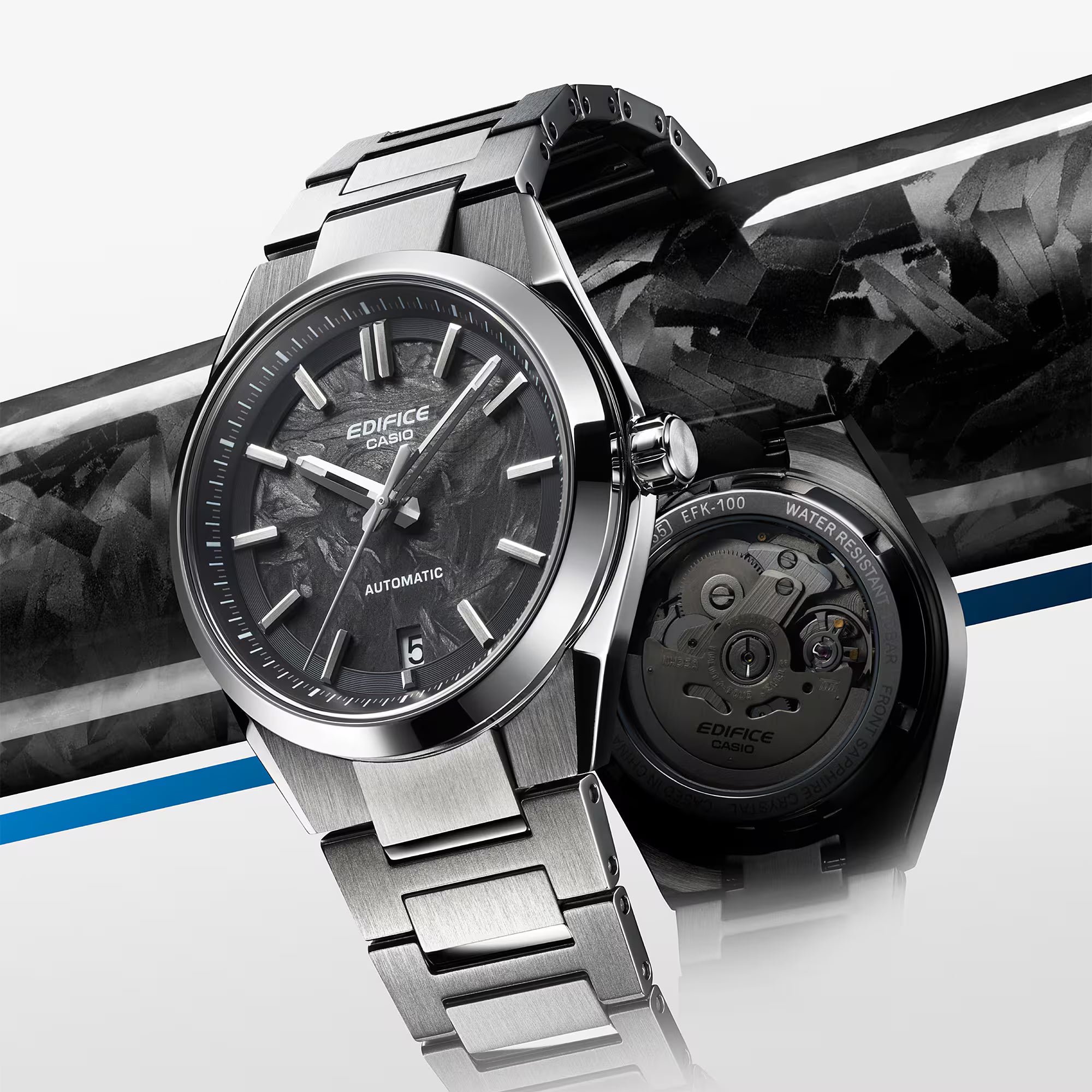 Casio Edifice Automatic Men - EFK-100CD-1ADR - ED669 - KRISHNA WATCH COMPANY