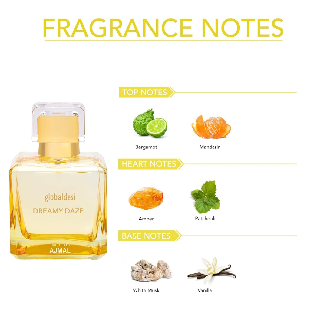 Ajmal Perfume Dreamy Daze EDP 50 ml - KRISHNA WATCH COMPANY