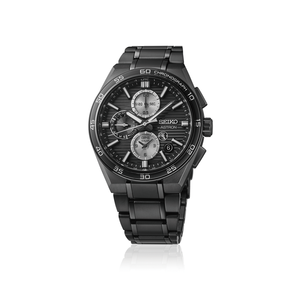 Seiko Astron GPS Solar 5X Dual-Time Chronograph Watch - SSH179J1 - KRISHNA WATCH COMPANY