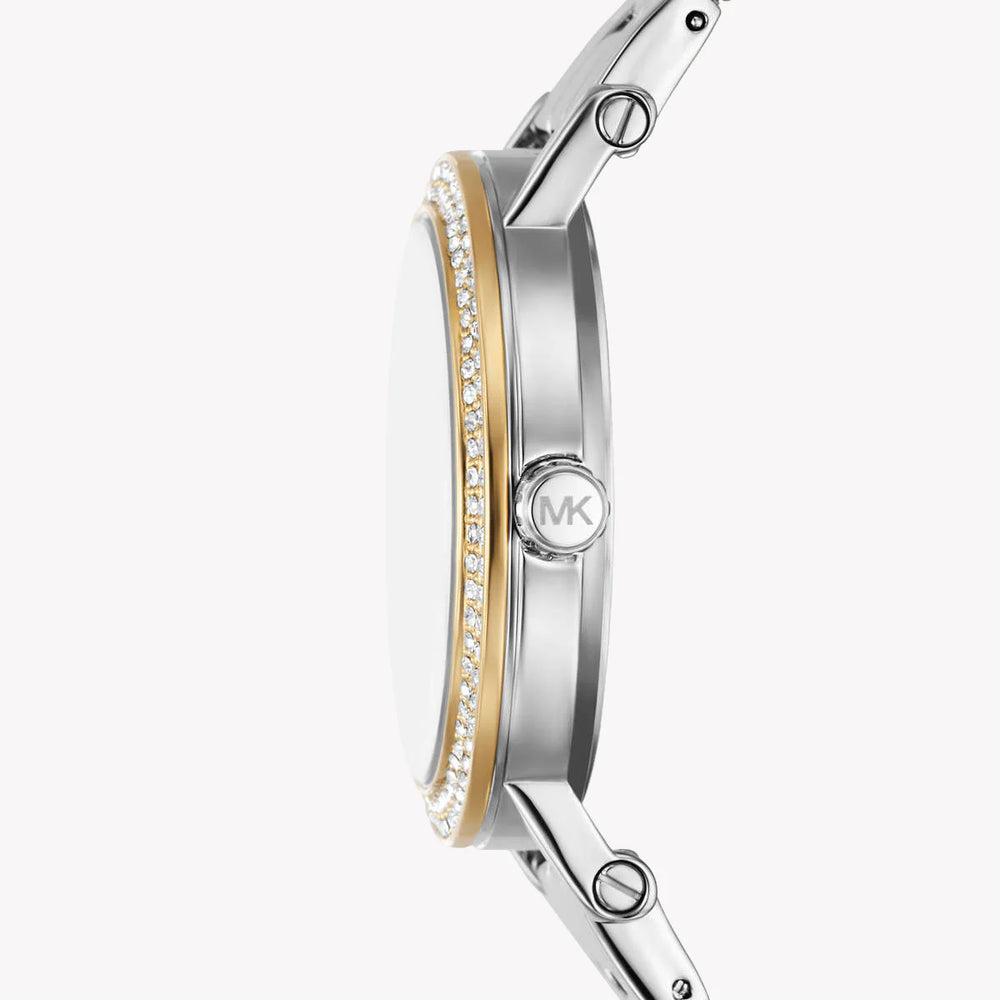 Michael Kors Women's Silver/Gold Watch - MK7550 - KRISHNA WATCH COMPANY