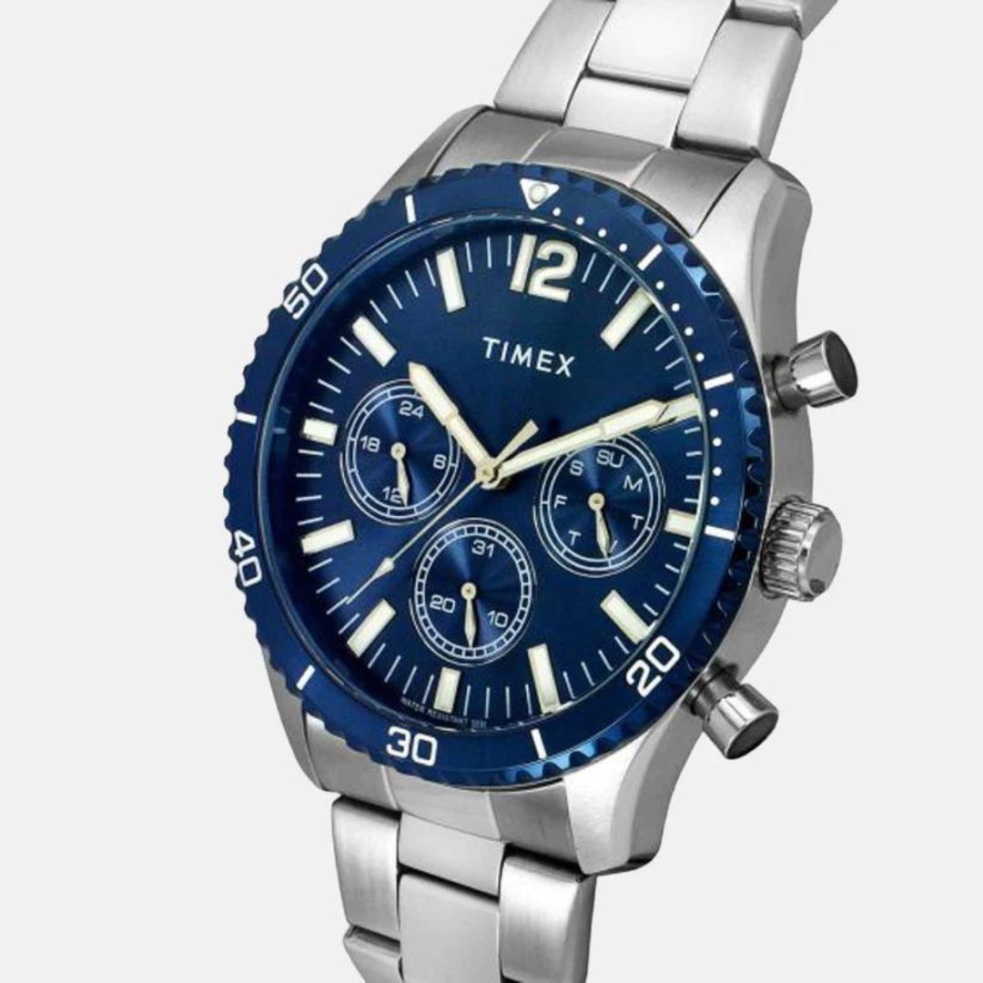 TIMEX Male Analog Stainless Steel Watch - TWEG22203 - KRISHNA WATCH COMPANY