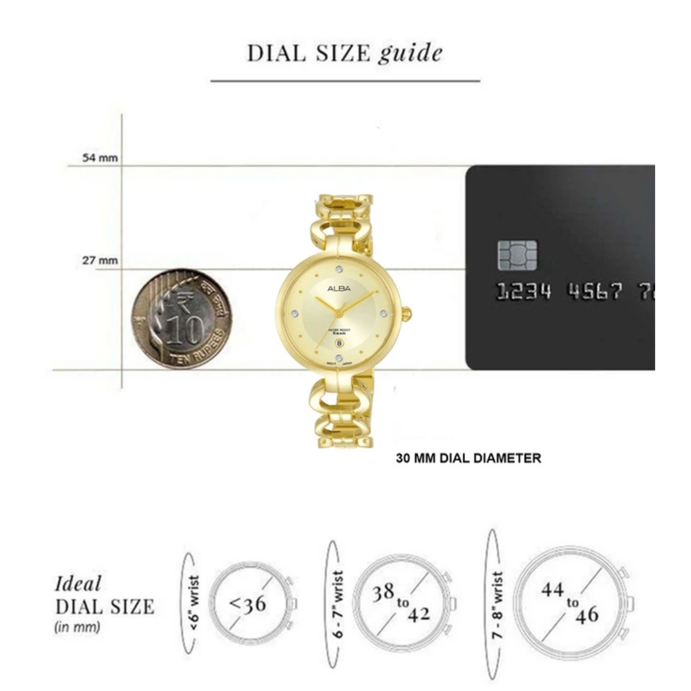 ALBA Fashion Standard Watch for Women AH7AV0X1 - KRISHNA WATCH COMPANY