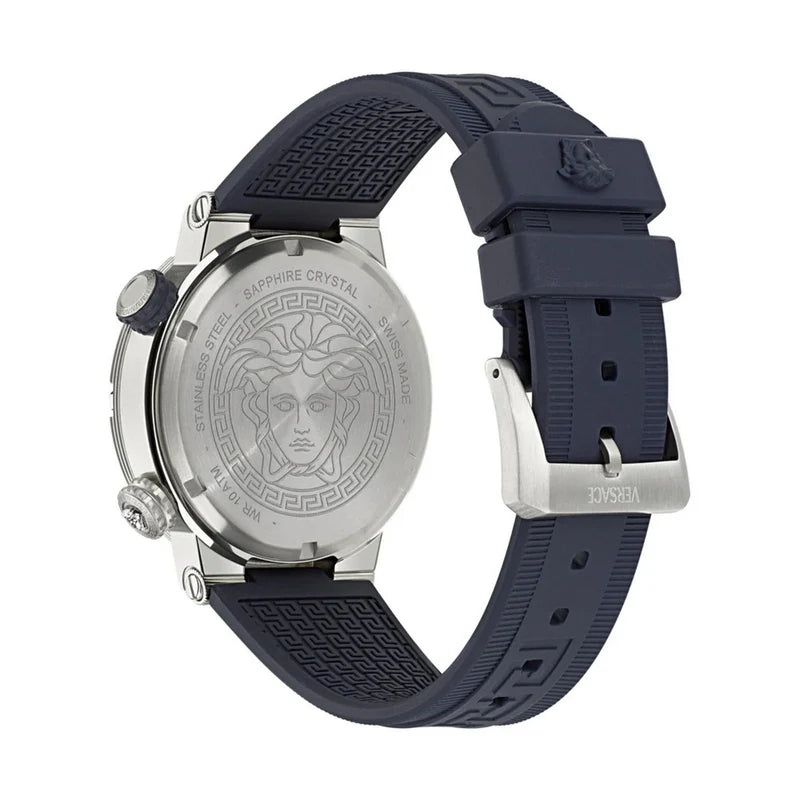 VERSACE GRECA LOGO DIVER MEN VE8G00124 - KRISHNA WATCH COMPANY
