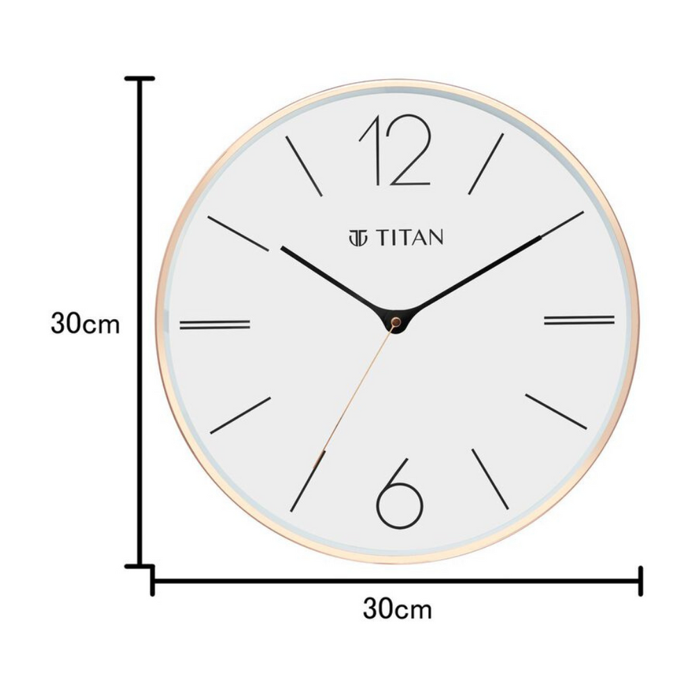 Titan Wall Clock - W0007MA03 - KRISHNA WATCH COMPANY
