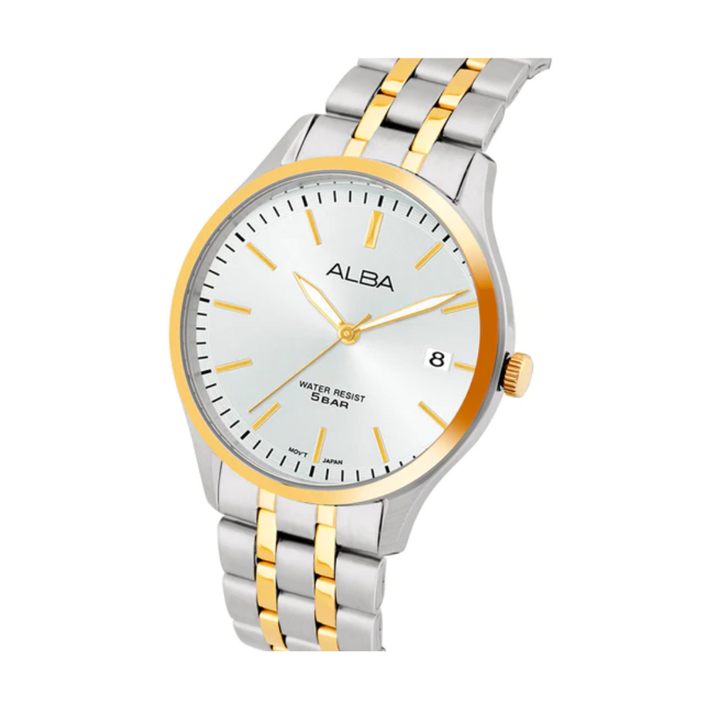 ALBA Sturdy White Dial Watch - AS9S12X1 - KRISHNA WATCH COMPANY