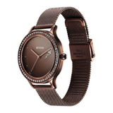 Titan Purple Glam It Up Brown Dial Analog with Date Watch for Women - 2634QM01 - KRISHNA WATCH COMPANY