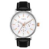 Timex Men White Round Multifunction Dial Watch- TWEG20021