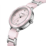 Timex Fria Round Pink Dial Women's Watch - TWEL28000