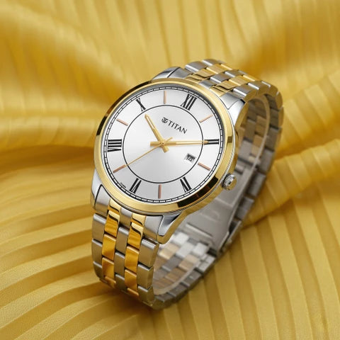 Titan Karishma Festive 3.0 Analog Watch For Men - 10060BM01 - KRISHNA WATCH COMPANY