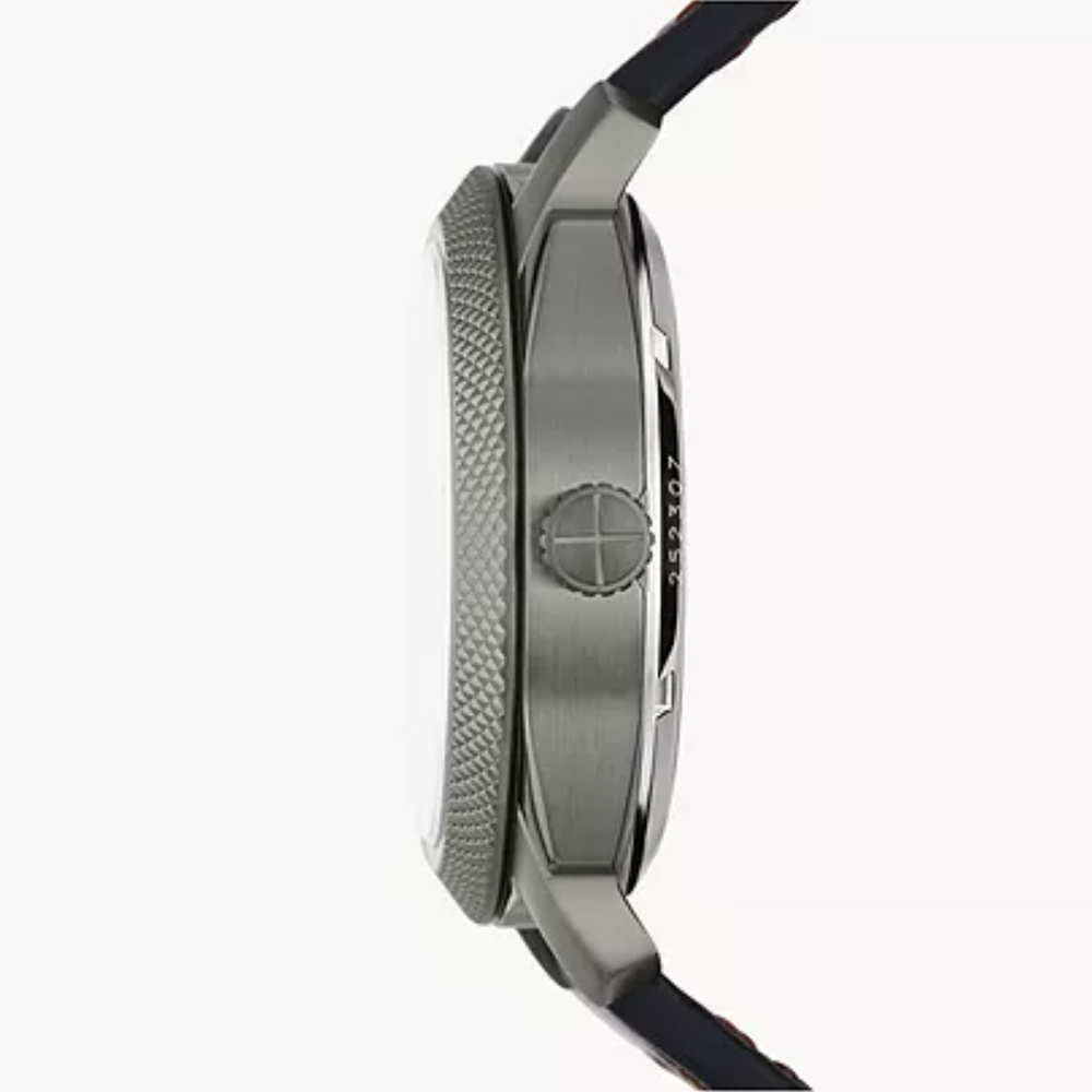 FOSSIL Machine Automatic Brown LiteHide™ Leather Watch - ME3254 - KRISHNA WATCH COMPANY