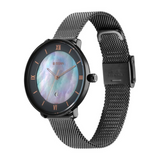 Titan Workwear Mother Of Pearl Dial Stainless Steel Strap Watch for Women 2651QM04