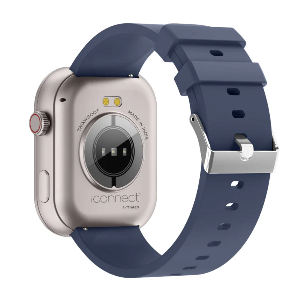 Timex IConnect Gen+ Smartwatch|2.01" TFT Display With 240x296 Pixel Resolution|Rotational Crown|Single Sync Bluetooth Calling|AI Voice Assist|100+ Sports Modes|200+ Watchfaces|Upto 7 Days Battery(Normal Usage) - TWIXW300T - KRISHNA WATCH COMPANY