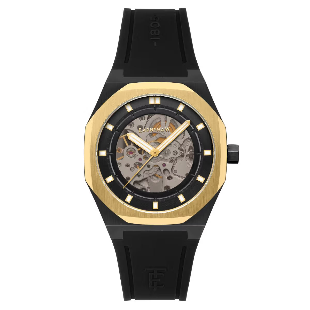 Earnshaw Drake Skeleton Automatic Mens Watch - Es-8295-03 - KRISHNA WATCH COMPANY