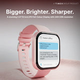 TIMEX iConnect Arc+ Smartwatch with 2.01 Inch IPS Display with BT Calling Smartwatch for Unisex - TWIXW1601T