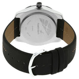 FASTRACK Quartz Analog Silver Dial Leather Strap - NS3015AL01