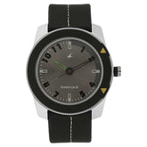 Fastrack GREY DIAL BLACK PLASTIC STRAP WATCH 3015AL02