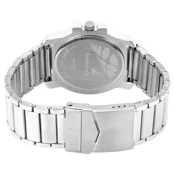 Fastrack Quartz Analog Brown Dial Stainless Steel Strap Watch for Guys 3039sm06 - KRISHNA WATCH COMPANY