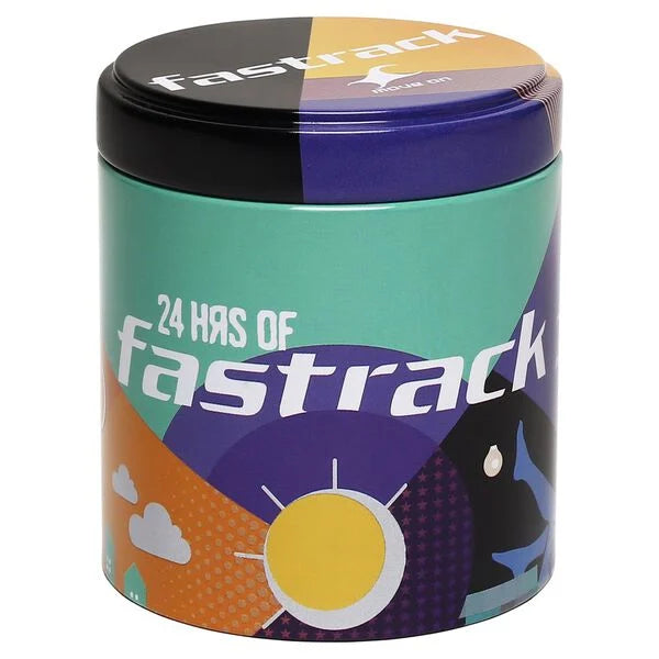 Fastrack Brown Dial Quartz Analog with Day and Date Watch for Guys ns3039sm10 / NR3039SM10