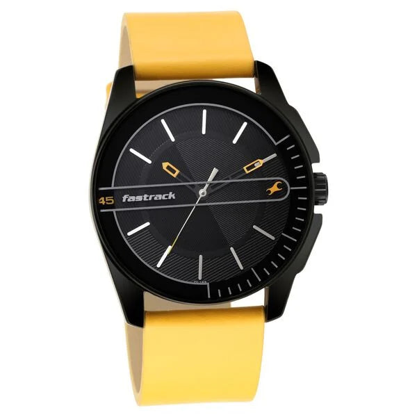 Fastrack Wear Your Look Quartz Analog Watch for Guys 3089nl01 - KRISHNA WATCH COMPANY