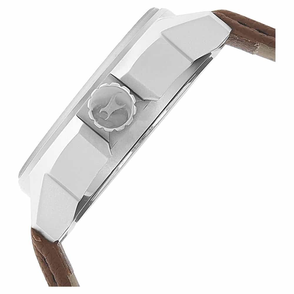 FASTRACK BLACK DIAL BROWN LEATHER STRAP WATCH - 3089SL05 - KRISHNA WATCH COMPANY