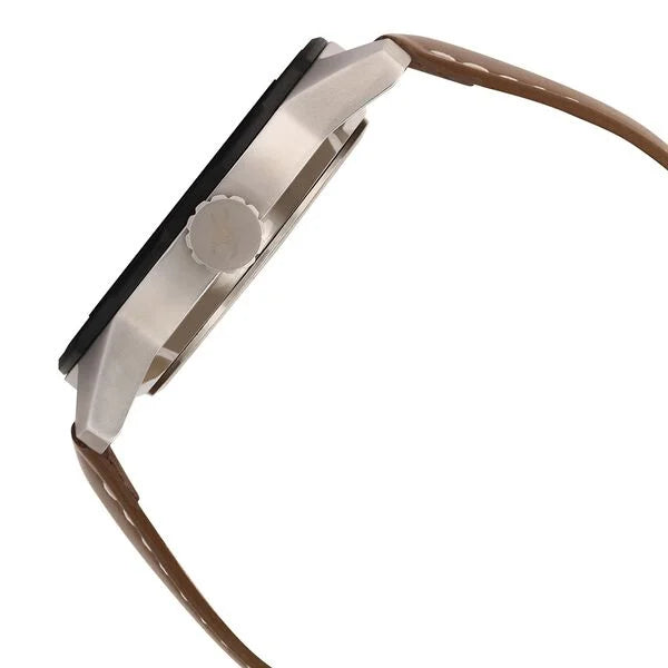 Fastrack Quartz Analog Silver Dial Leather Strap Watch for Guys NS3099SL01 - KRISHNA WATCH COMPANY
