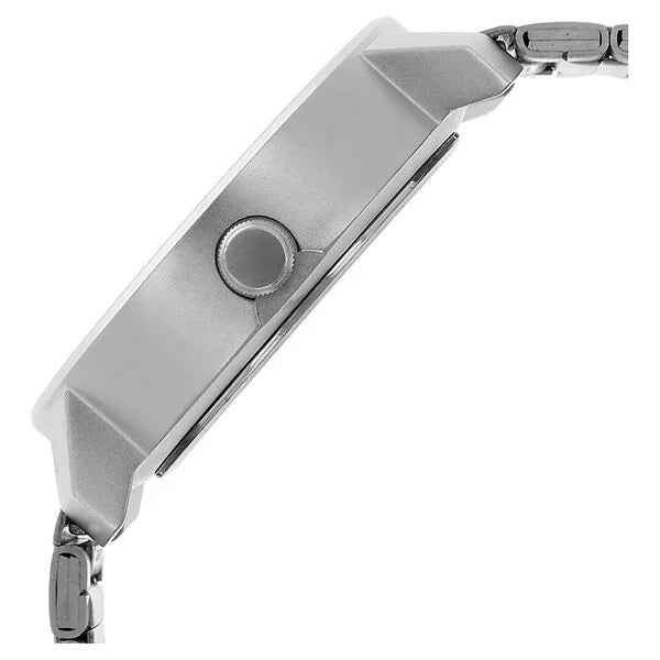 Fastrack Quartz Analog White Dial Stainless Steel Strap Watch for Guys 3121sm01 - KRISHNA WATCH COMPANY