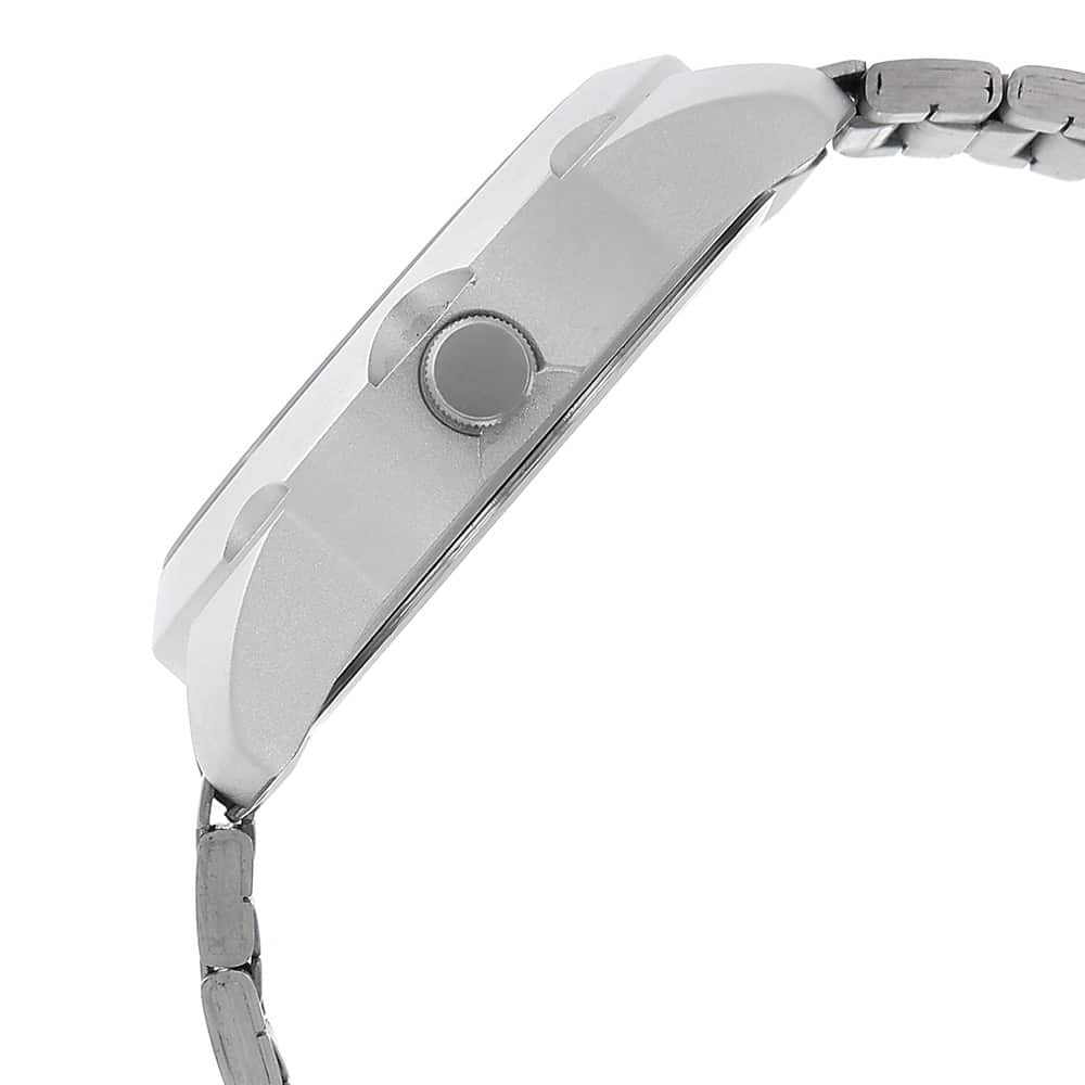 FASTRACK SILVER DIAL SILVER STAINLESS STEEL STRAP WATCH - 3123SM02 - KRISHNA WATCH COMPANY