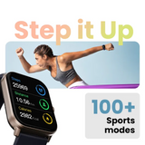 GOBOULT Dive Plus Bluetooth Calling Android OS Smartwatch (46.9mm HD Display, Multiple Watch Faces, Denim Blue Strap)