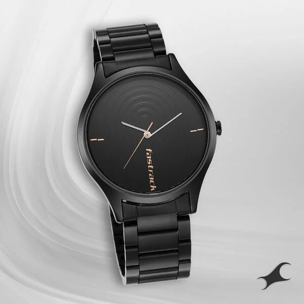 Fastrack Style Up Quartz Analog Watch for Guys - 3184NM02 - KRISHNA WATCH COMPANY