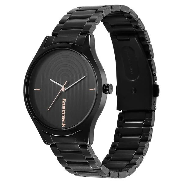 Fastrack Style Up Quartz Analog Watch for Guys - 3184NM02 - KRISHNA WATCH COMPANY