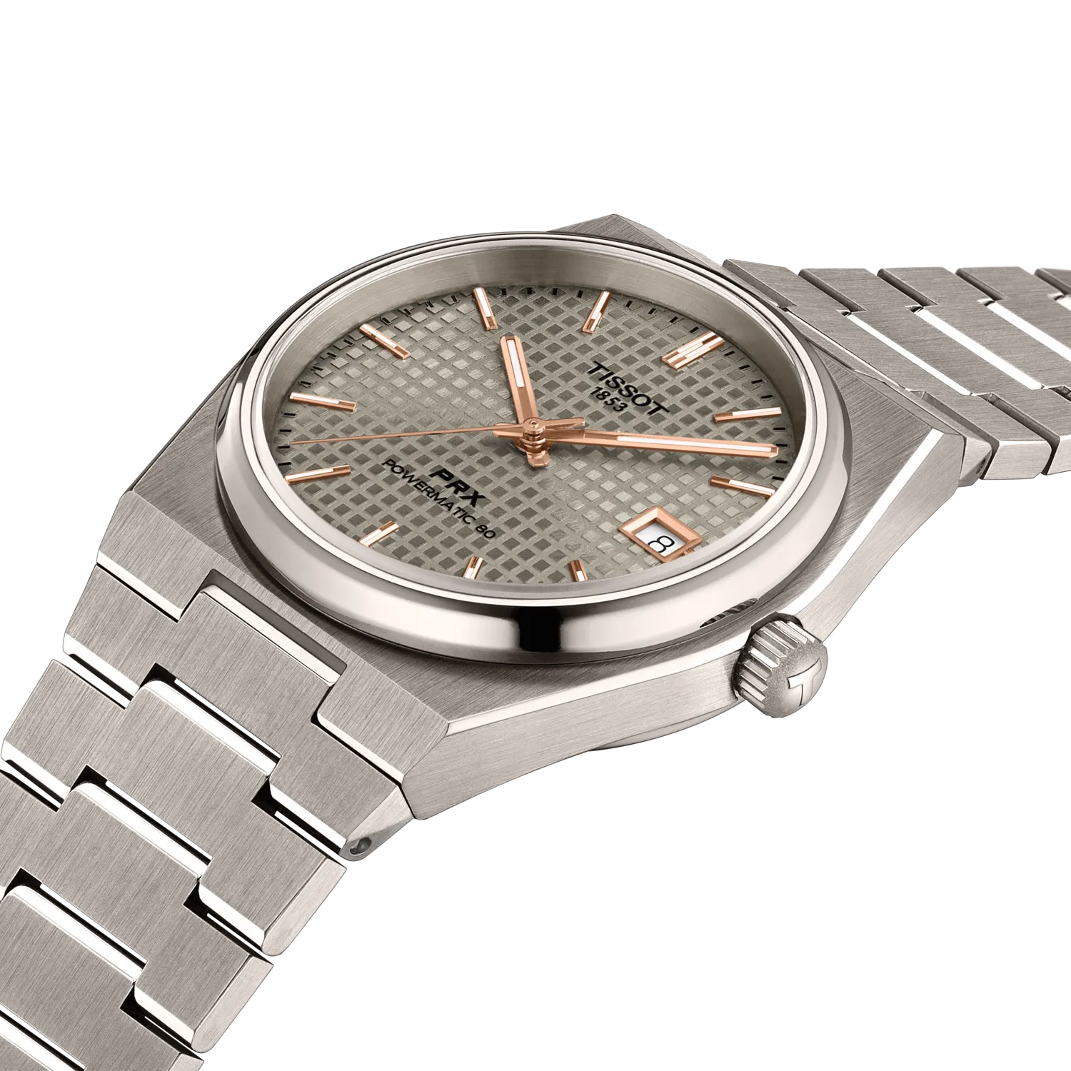 Tissot PRX Titanium Powermatic 80 Automatic Men's Watch T1378074406100 - KRISHNA WATCH COMPANY