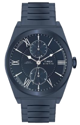 Timex Signio Eclipse Blue Dial Watch TWEG34501 - KRISHNA WATCH COMPANY