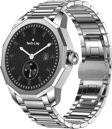 TECH-LOGS SMART WATCH T-FLASH SILVER - KRISHNA WATCH COMPANY