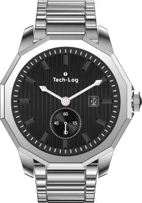 TECH-LOGS SMART WATCH T-FLASH SILVER - KRISHNA WATCH COMPANY