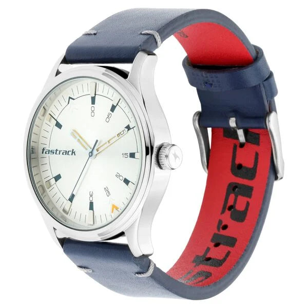 Fastrack I Love Me Quartz Analog Watch for Guys - 3236SL01 - KRISHNA WATCH COMPANY