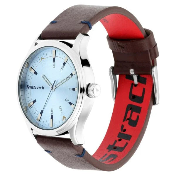 Fastrack I Love Me Quartz Analog Watch for Guys 3236sl02 - KRISHNA WATCH COMPANY