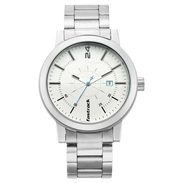 Fastrack Tripster Quartz Analog with Date Watch for Guys - 3245SM01 - KRISHNA WATCH COMPANY