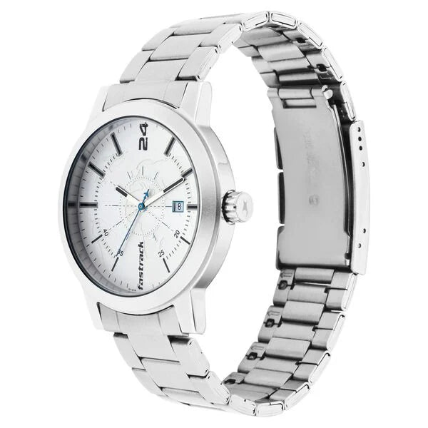 Fastrack Tripster Quartz Analog with Date Watch for Guys - 3245SM01 - KRISHNA WATCH COMPANY