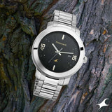 Fastrack Bare Basics Quartz Analog with Date Watch - NT3246SM02