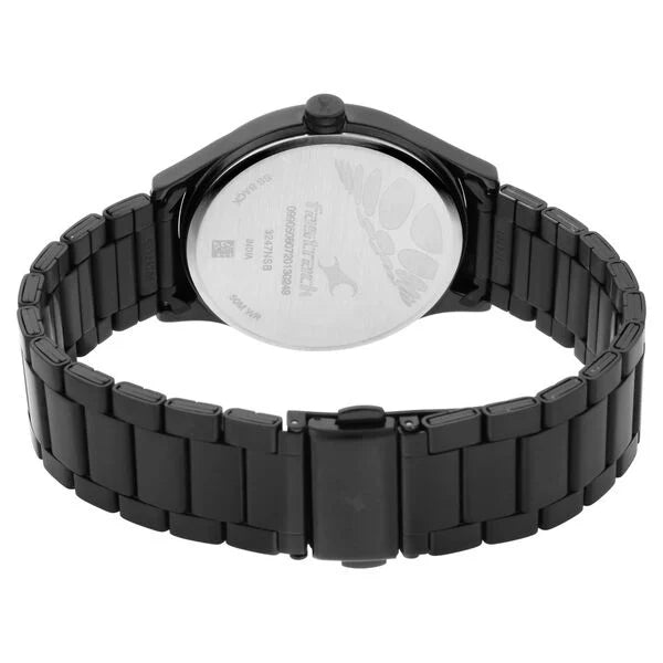 Fastrack Bare Basics Quartz Analog Watch for Guys - 3247NM02 - KRISHNA WATCH COMPANY