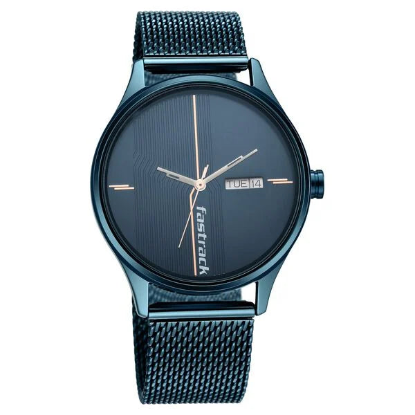 Fastrack Style Up Quartz Analog Watch for Guys NS3247QM01 - KRISHNA WATCH COMPANY