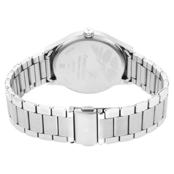 Fastrack Bare Basics Quartz Analog Blue Dial Watch for Guys - 3247SM01 - KRISHNA WATCH COMPANY