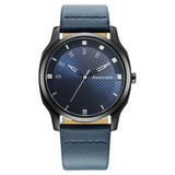 Fastrack Stunners Quartz Analog Blue Dial Leather Strap Watch for Guys - 3255NL03 - KRISHNA WATCH COMPANY