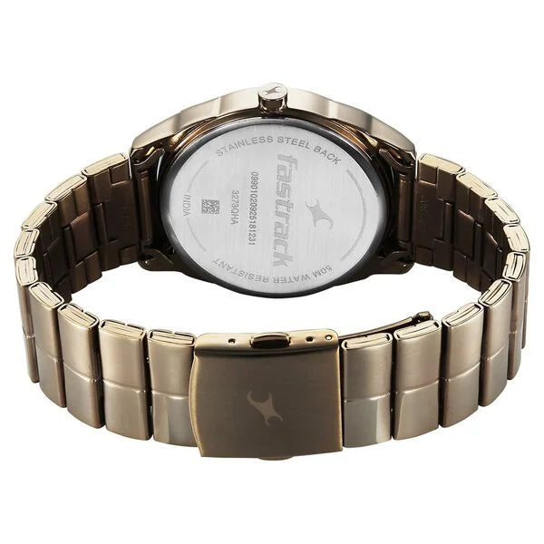 FASTRACK Chrome K Analog Watch - 3273QM02 - KRISHNA WATCH COMPANY