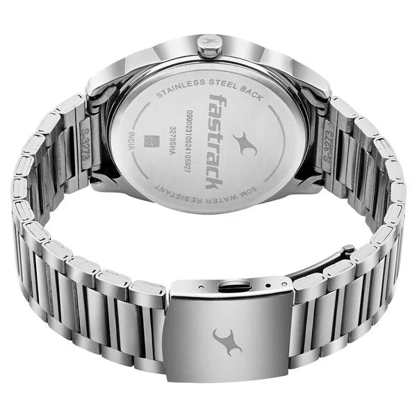 Fastrack MetaWe Quartz Analog Watch For Guys - 3273SM02 - KRISHNA WATCH COMPANY