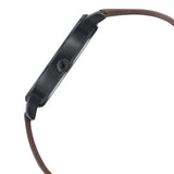 Fastrack Style Up Silver Dial Leather Strap Watch for Guys NT3278nl01