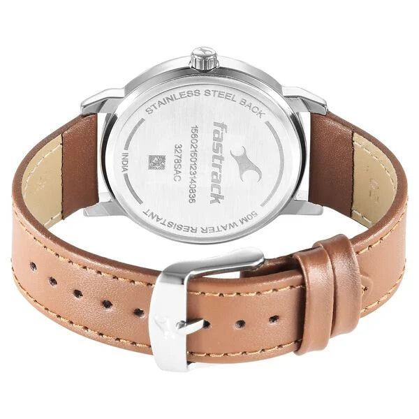 Fastrack Stunners Watch for Guys - 3278SL03 - KRISHNA WATCH COMPANY
