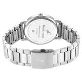 Fastrack Stunners White Dial Metal Strap Watch for Guys 3278sm04 - KRISHNA WATCH COMPANY