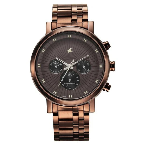 Fastrack Kronos Multifunction Watch for Guys 3287QM04 - KRISHNA WATCH COMPANY
